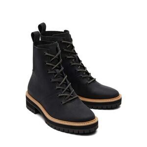 Toms Frankie Water Resistant Lace-Up Boot